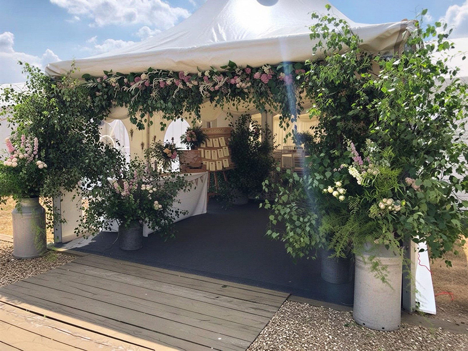 Party marquee hire Northamptonshire